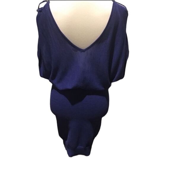 👗 Armani Exchange Blue Dress - Size Small - New with Tags - Picture 2 of 4